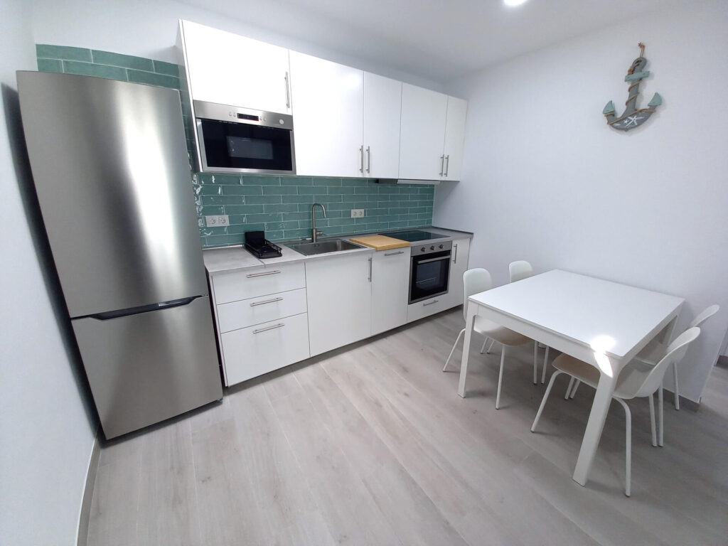 Cocina en el apartamento Malakita en Conil centro