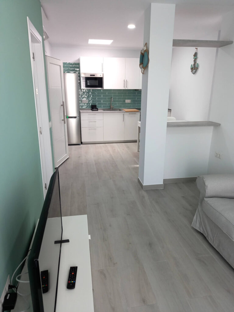 Salon en el apartamento Malakita en Conil centro