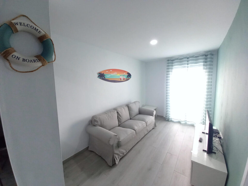 Salon en el apartamento Malakita en Conil centro