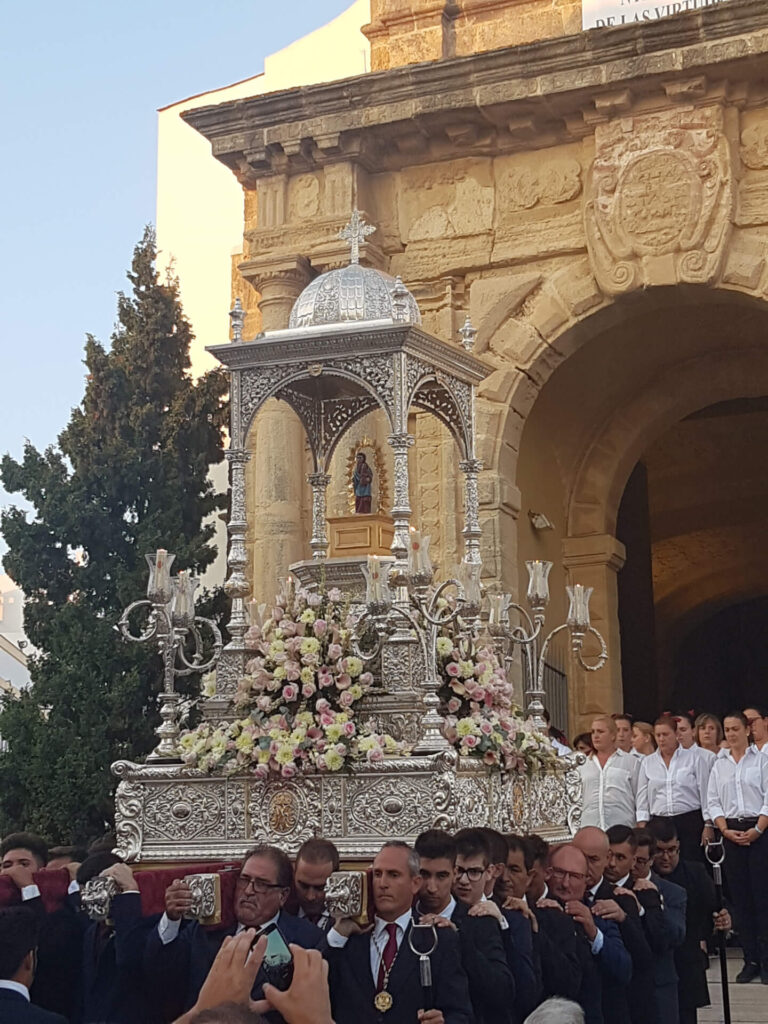 Procession of the Virgen del Carmen, the fishermen
