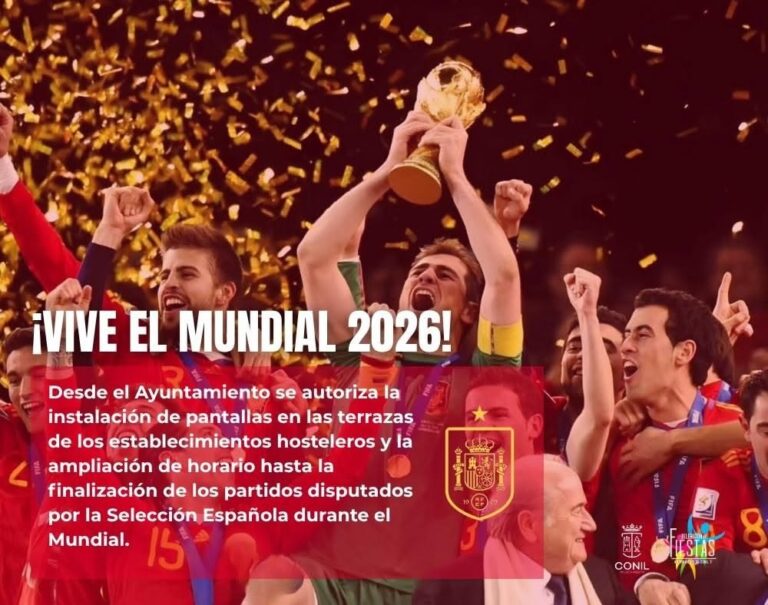 Experience the 2026 FIFA World Cup in Conil mundial futbol en Conil