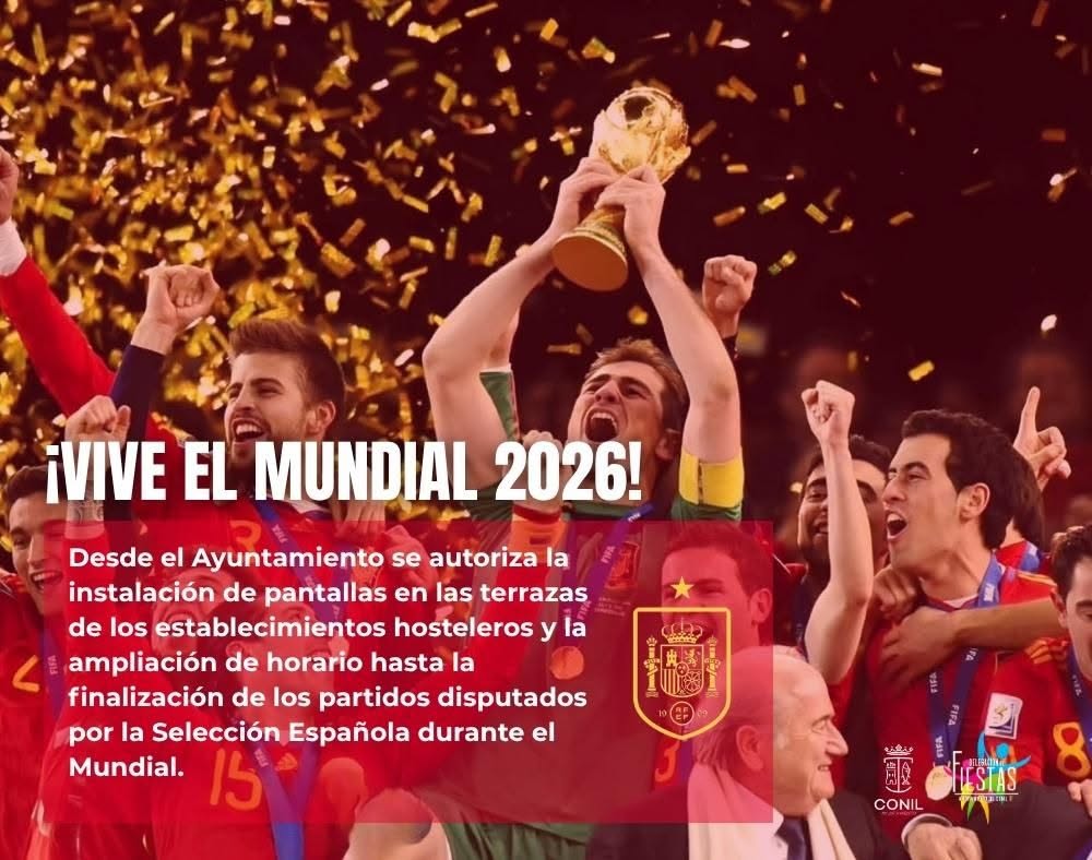 mundial futbol en Conil